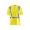 T-SHIRT HAUTE VISIBILITÉ COL V