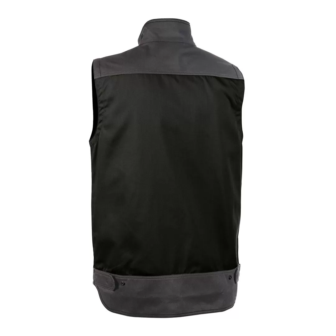 GILET DE TRAVAIL GRIS NOIRE