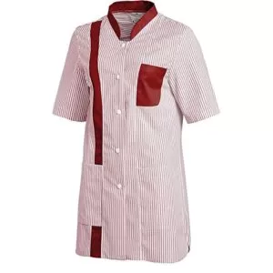 Blouse femme manche courte rayures