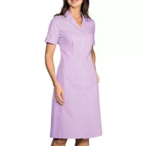 BLOUSE MANCHES COURTES FEMME LILAS