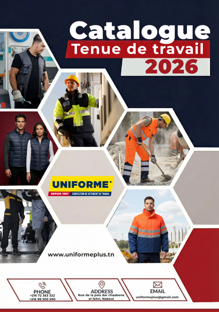 catalogue tenue de travail catalogue tenue de travail en tunisie