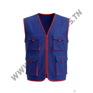 gilet de travail multipoches