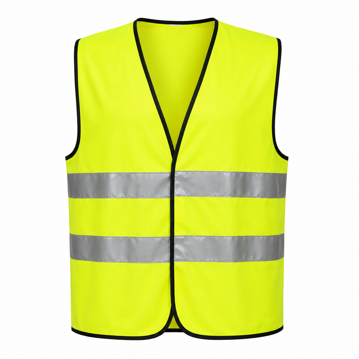 Gilet de Sécurité Haute Visibilité Gilet Fluorescent Jaune Gilets de Sécurité Réfléchissants